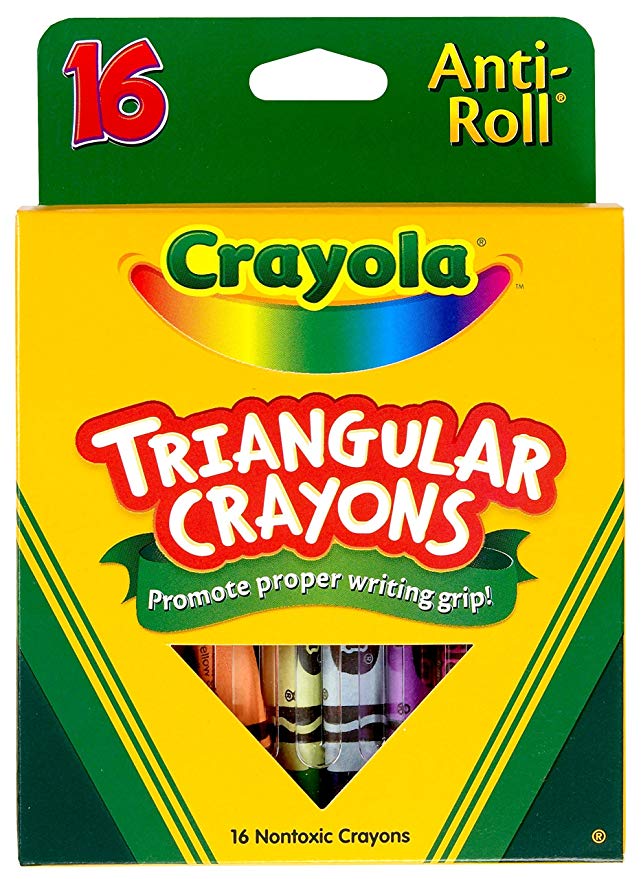 Купить Мелки crayola - triangular crayon set в интернет-магазине с ...