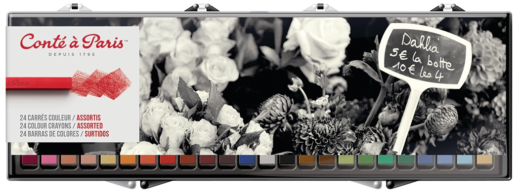 conte crayon sticks