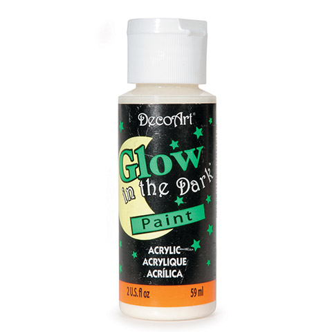 decoart americana paint glow dark oz