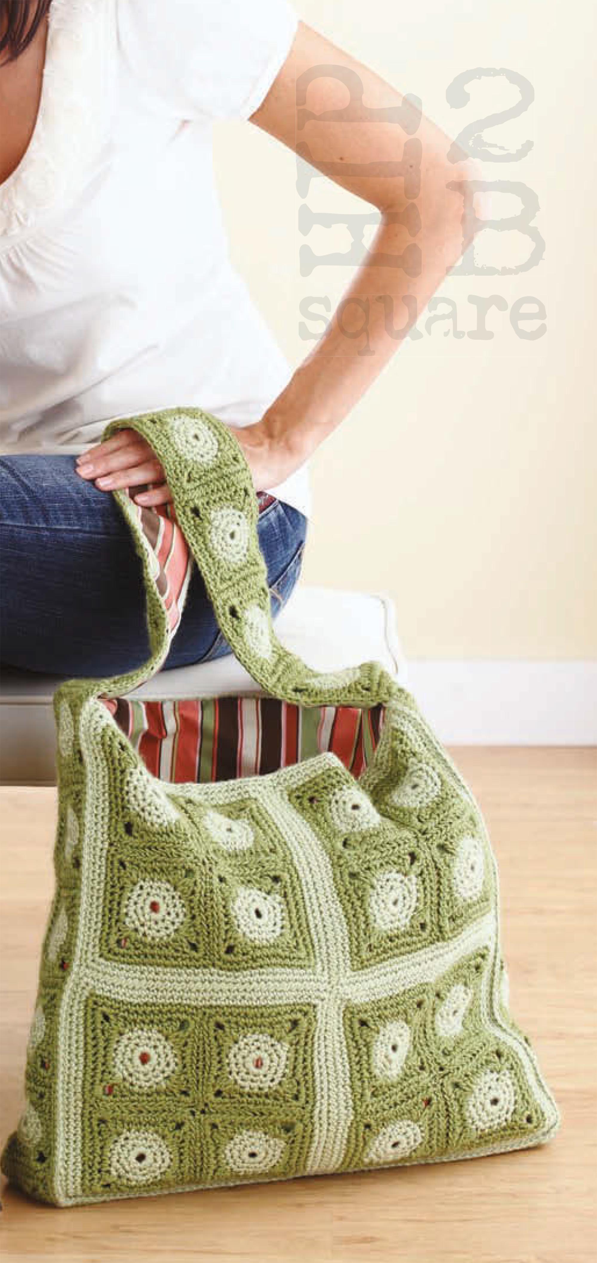 Simple Stripes Tote Bag – Free Crochet Pattern – Goddess Crochet