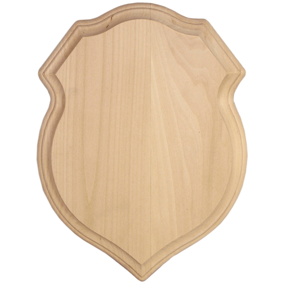 Basswood Shield Plaque-9"X12"X.75" | eBay