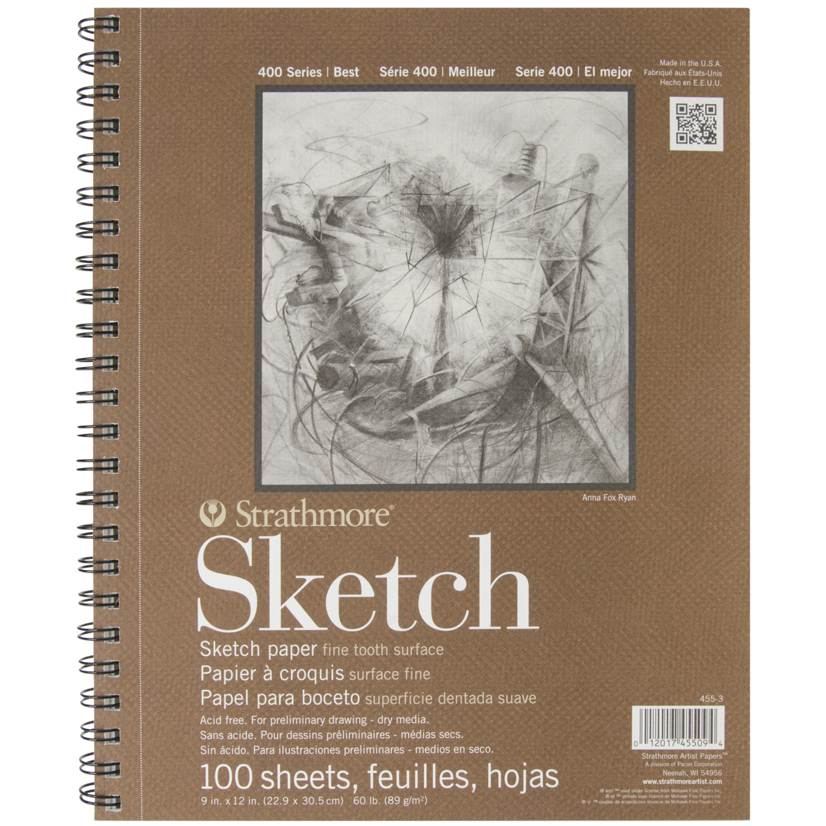 Strathmore Sketch Spiral Paper Pad 9"X12" eBay