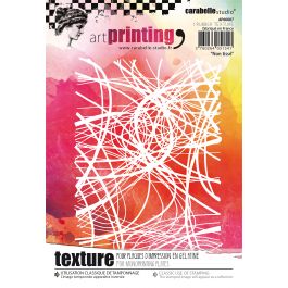 Carabelle Studio Art Printing A6 Rubber Texture Plate Nonwoven - AP60007