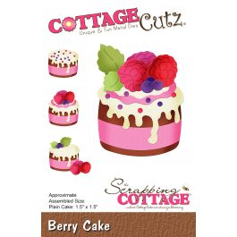 Cottagecutz Die Berry Cake 1.5"X1.5" - CC451