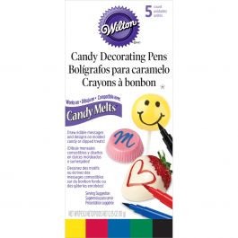 Candy Decorating Pens .35Oz 5/Pkg Primary - W9130