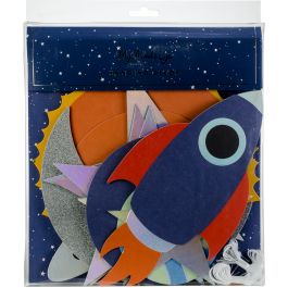 My Mind'S Eye Hanging Decor Kit 12/Pkg Space - RKP602