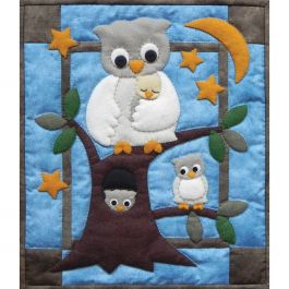 Owl Family Wall Quilt Kit Owl Family - K0912