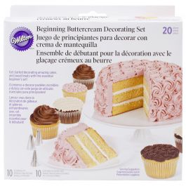 Beginning Buttercream Decorating Set 20Pcs - W1367