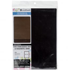 Ebosser Universal Thin Embossing Mat & Magnetic Shim Thin 8.5"X12" - EBREMSH2