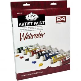 Watercolor Paints 21Ml 24/Pkg Assorted Colors - WAT21-24
