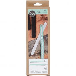 Sizzix Movers & Shapers Magnetic Dies By Jill Mackay (R) Leather Bracelets 2/Set - 660599