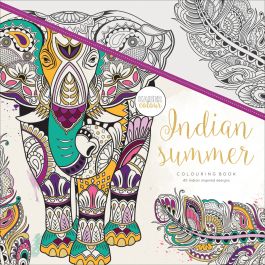 Kaisercolour Perfect Bound Coloring Book 9.75"X9.75" Indian Summer - CL514
