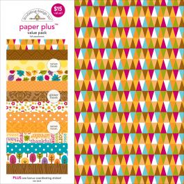 Doodlebug Paper Plus Value Pack 12"X12" Fall - PPAP-5179