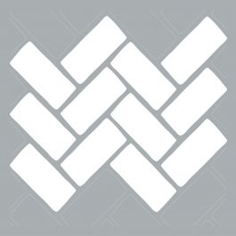Americana Decor Stencil 18"X18" Brick Herringbone - ADS40-406-K