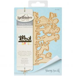 Spellbinders Shapeabilities Dies By Sharon Sowell Party Kids - S4752