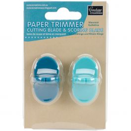 Couture Creations Replacement Blades 2/Pkg 1 Cutting, 1 Scoring - CO723976