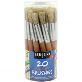 Jumbo Plastic Handle Brushes Cannister 20/Pkg 20 Count - SA564000