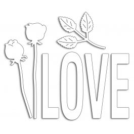 Penny Black Creative Dies Love & Roses - 51405