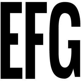 Permanent Adhesive Vinyl Letters 4" 95/Pkg Black - D3218-BLACK