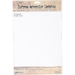 Tim Holtz Distress Watercolor Cardstock 10/Pkg 8.5"X11" - TDA53927