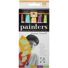 Elmer'S Painters (R) Opaque Paint Markers 5/Pkg Eastern Empire Medium Point - OPM-7528