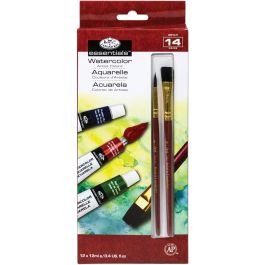 Essentials(Tm) Watercolor Paints 12Ml 12/Pkg Assorted Colors - WAT12