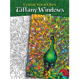 Dover Publications Color Your Own Tiffany Windows - DOV-46533