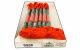 DMC Satin Embroidery Floss Scarlet Orange         