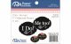 Chip Shape Wedding I Do/Me Too Black 1Set         