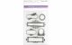 Multicraft Clear Stamp Elegant Frames             