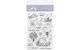 Doodlebug Spring Clear Stamp Flower Girl          