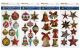 Multicraft Sticker Holiday Vintage Eleganc 4Styles