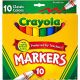 Crayola - Classic Thin Line Marker - 10-Color Set