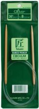 Clover - Takumi Bamboo Circular Knitting Needle - 11 (8mm)