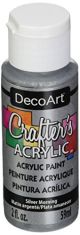 Deco - Crafter's Acrylic Paint - 2 oz. Bottle - Silver Morning