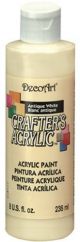 Deco - Crafter's Acrylic Paint - 8 oz. Bottle - Antique White