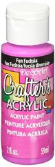 Deco - Crafter's Acrylic Paint - 2 oz. Bottle - Fun Fuchsia
