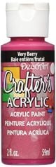Deco - Crafter's Acrylic Paint - 2 oz. Bottle - Very Berry