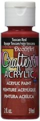 Deco - Crafter's Acrylic Paint - 2 oz. Bottle - Tuscan Red