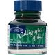 Winsor & Newton Calligraphy Ink Fountain, Dip, Technical Pen & Airbrush Ink Green