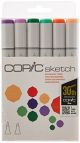 Copic Sketch Marker Set 6-Color Set Secondary Tones