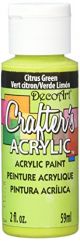 Deco - Crafter's Acrylic Paint - 2 oz. Bottle - Citrus Green