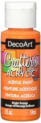 Deco - Crafter's Acrylic Paint - 2 oz. Bottle - Bright Orange