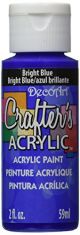 Deco - Crafter's Acrylic Paint - 2 oz. Bottle - Bright Blue