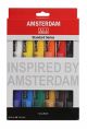 Rembrandt/Talens - Amsterdam Standard Series Acrylic Paint Set - 12-Color Set