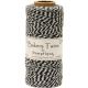 Hemptique - Bakers Twine Spools - Black/White