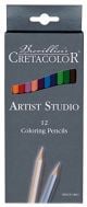 Cretacolor - Artist Studio Coloring Pencil Set - 12-Color Set