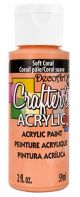 Deco - Crafter's Acrylic Paint - 2 oz. Bottle - Soft Coral