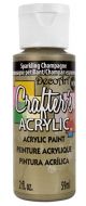 Deco - Crafter's Acrylic Paint - 2 oz. Bottle - Sparkling Champagne