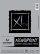 Canson - XL Newsprint Paper Pad - Biggie - 100/125 Sheet Pad - 9